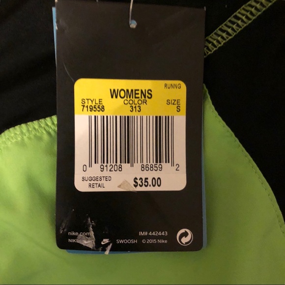 New Nike shorts green and black medium - Picture 2 of 4